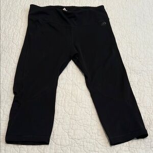 Adidas cropped  Black Leggings